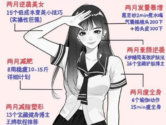 想逆襲成“素顏美女”？跟著廣西美容與形象設(shè)計(jì)學(xué)校學(xué)