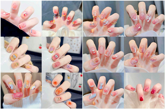 夏日清透美甲賞析，告訴你廣西學美甲哪里有實力