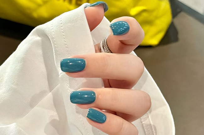 適合夏天的純色美甲，南寧美甲培訓速成班整理