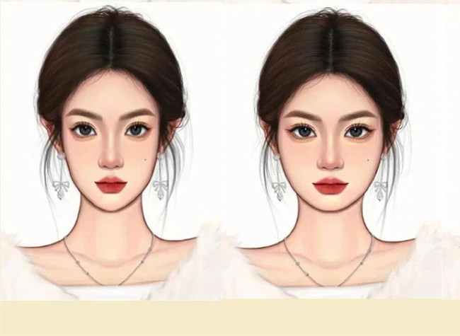 不同臉型穿搭技巧，廣西化妝美容形象設(shè)計(jì)學(xué)校分享