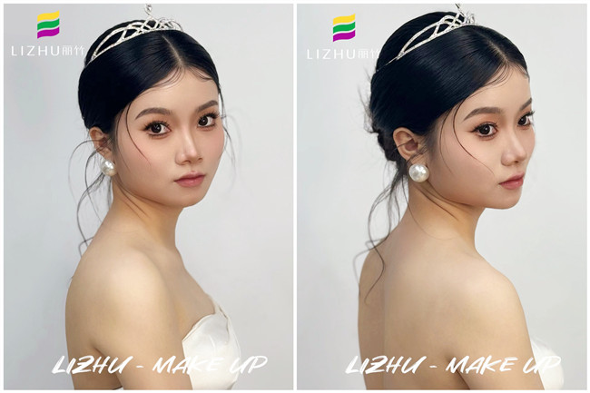 簡約優(yōu)雅新娘造型，從零開始學(xué)新娘妝