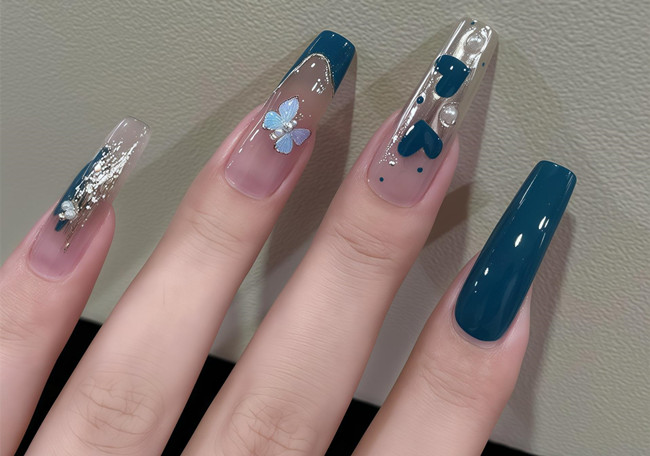 初秋輕奢美甲，南寧美甲職業(yè)培訓(xùn)推薦款式