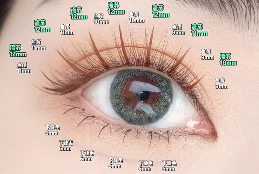 美睫單簇睫毛合集，南寧美睫培訓(xùn)機構(gòu)推薦
