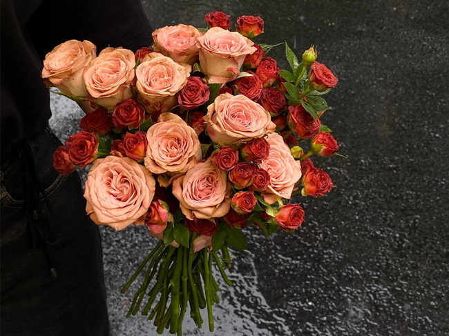 初秋浪漫感花束，南寧花藝師學(xué)校分享