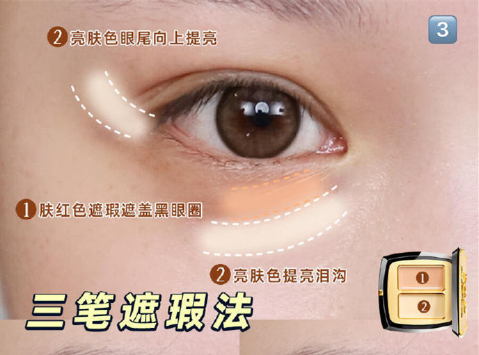 ?六種保姆級(jí)遮瑕畫(huà)法，廣西化妝造型師分享教程
