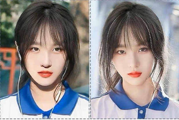 網(wǎng)紅劉海特點(diǎn)分析，廣西美發(fā)造型形象