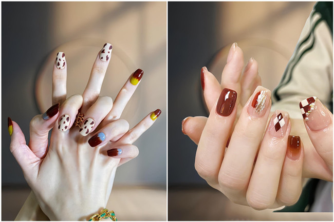  通勤小短甲推薦 ???，廣西美甲造型職校整理