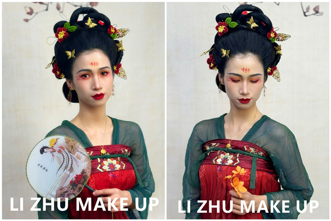 古風(fēng)漢服造型，廣西寫真旅拍培訓(xùn)學(xué)校作品