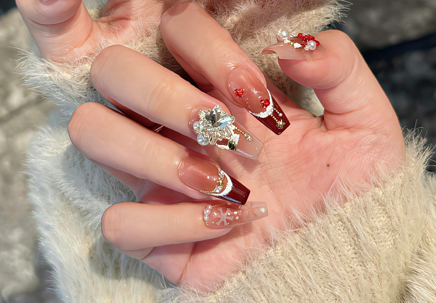 春日氛圍感美甲，廣西美甲店推薦