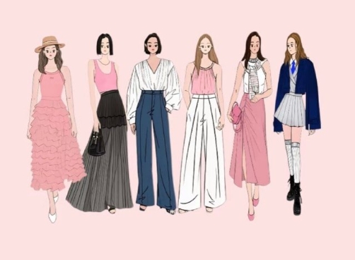 女生一周穿衣搭配指南，廣西化妝造型形象學(xué)校分享