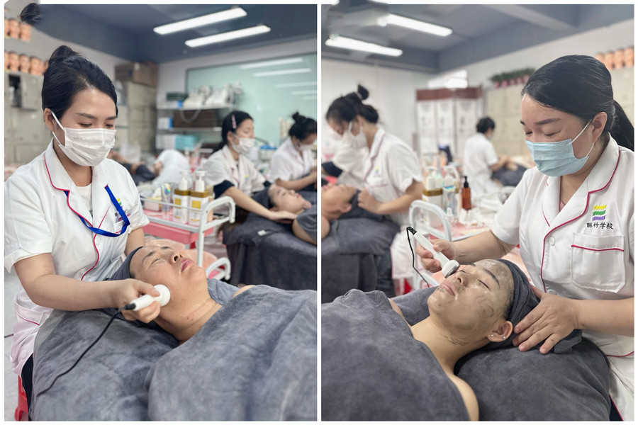 面部導(dǎo)入儀的好處，南寧美容儀器教學(xué)