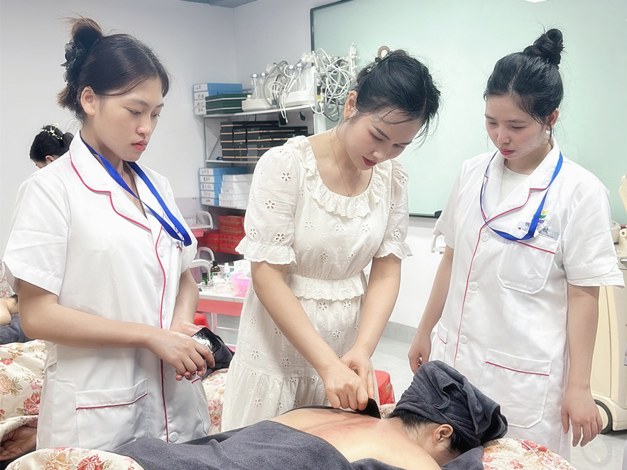 背部疏通的好處，廣西美容健康課程講解