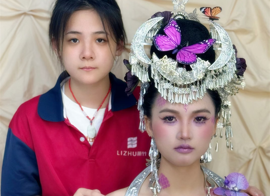 苗疆寫真造型 | 0基礎(chǔ)學(xué)化妝學(xué)員作品