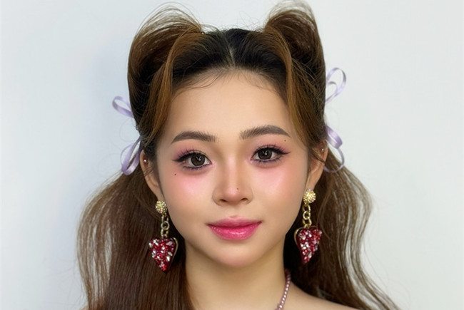 貓耳禮服造型，廣西化妝跟妝作品