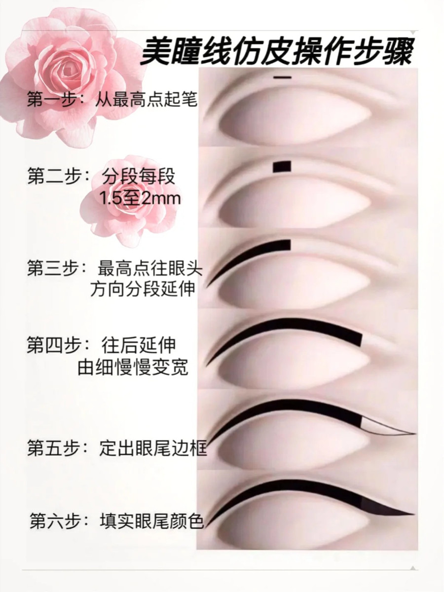 南寧美瞳線教學(xué)：新手學(xué)美瞳線教程