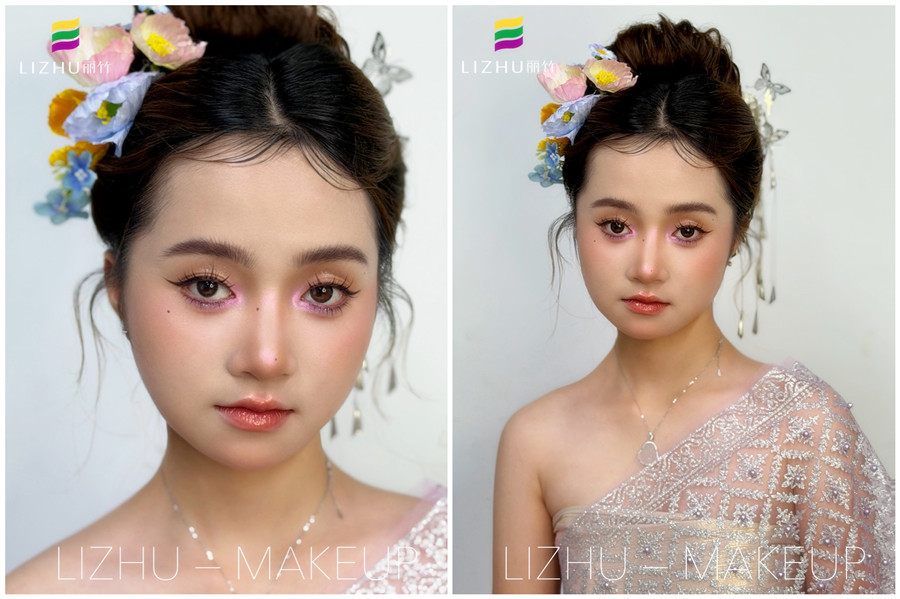 傣族造型，廣西化妝攝影化妝培訓(xùn)